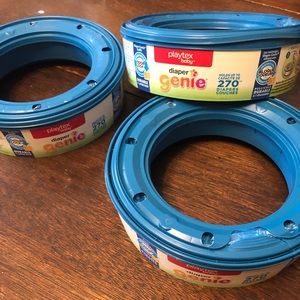 4 pk Playtex Diaper Genie Refills